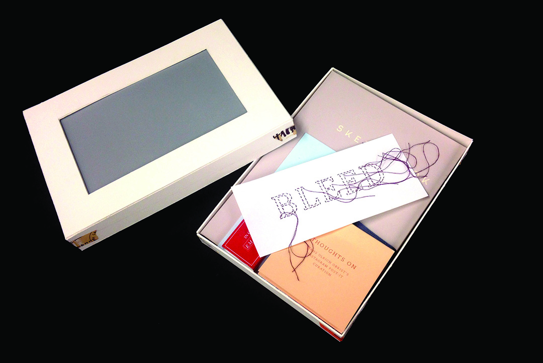 BLEED publication book packaging